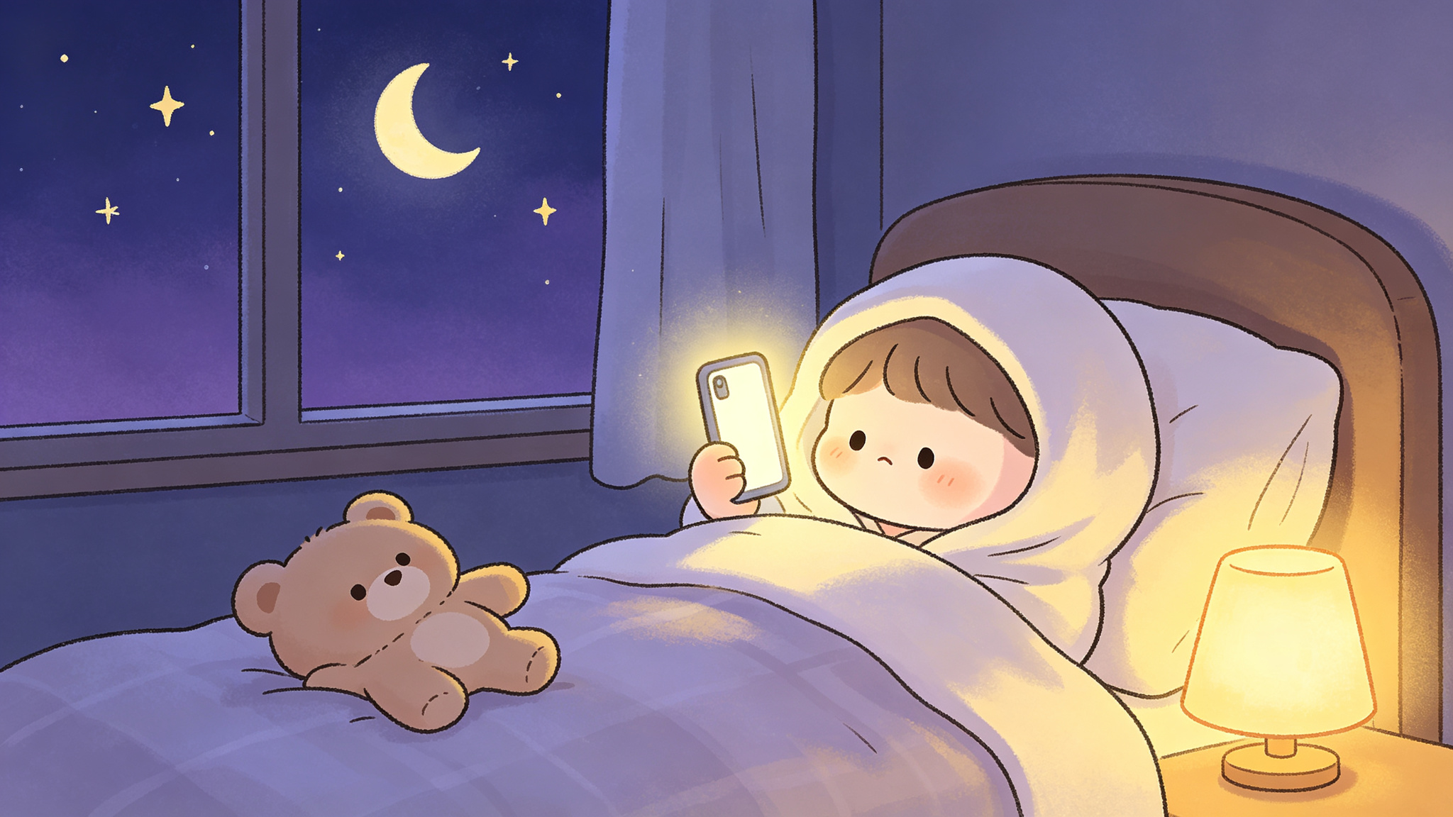你不是熬夜上瘾,是舍不得结束这一天